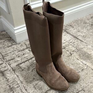 Brown Knee-High Boots